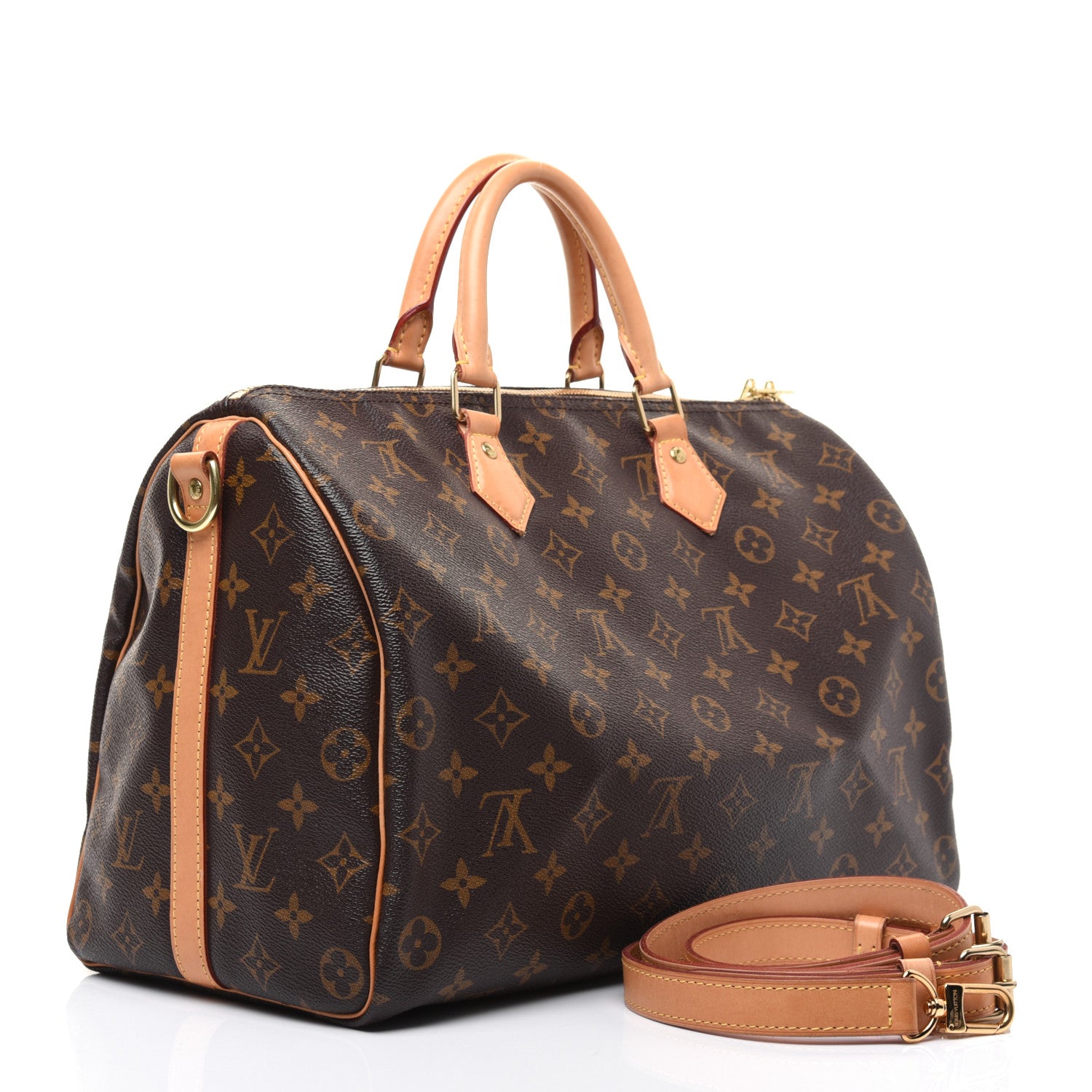 Louis Vuitton Monogram Speedy Bandouliere 35 3 of 24