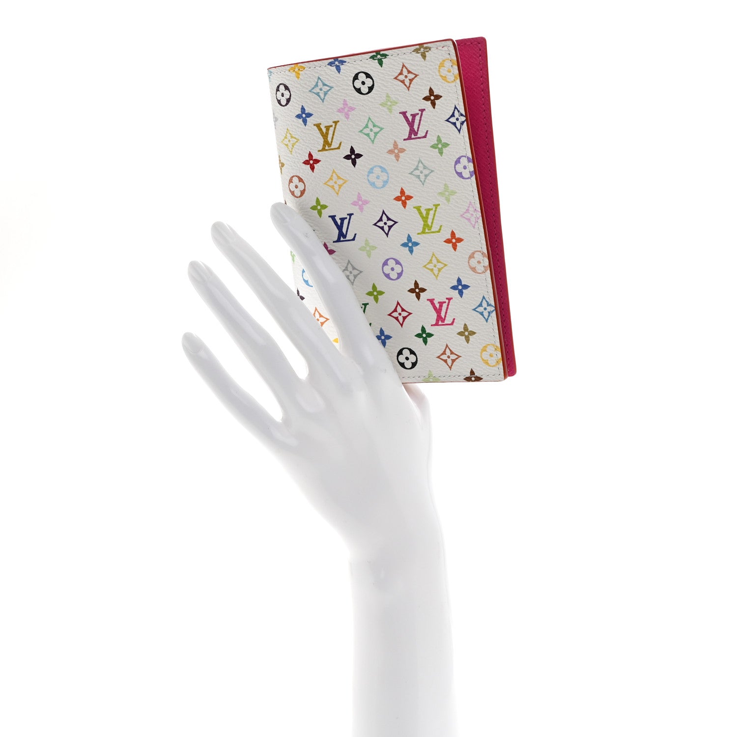 Louis Vuitton LV X TM Monogram Multicolor Passport Cover White 2 of 7