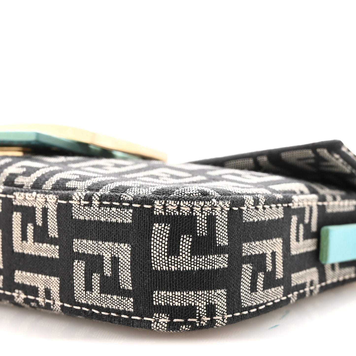 Zucchino Mini Baguette Navy Turquoise