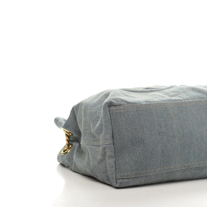 Gucci Denim Medium Soho Chain Shoulder Bag Blue 6 of 11