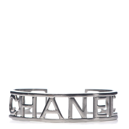 Chanel Ruthenium Logo Cuff 1 of 4
