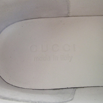 Gucci Canvas Suede Signature Crest Sneakers 8 Navy 6 of 8