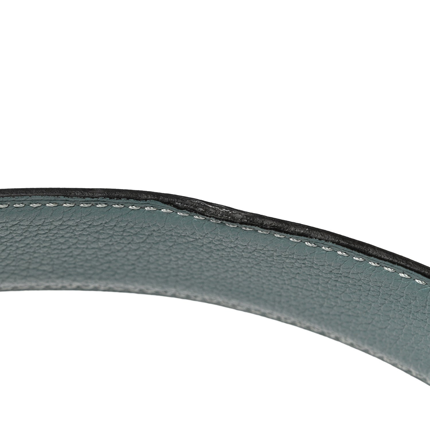 Hermes Box Togo 32mm Belt Strap 105 42 Graphite Ciel 11 of 12