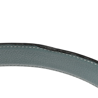 Hermes Box Togo 32mm Belt Strap 105 42 Graphite Ciel 11 of 12