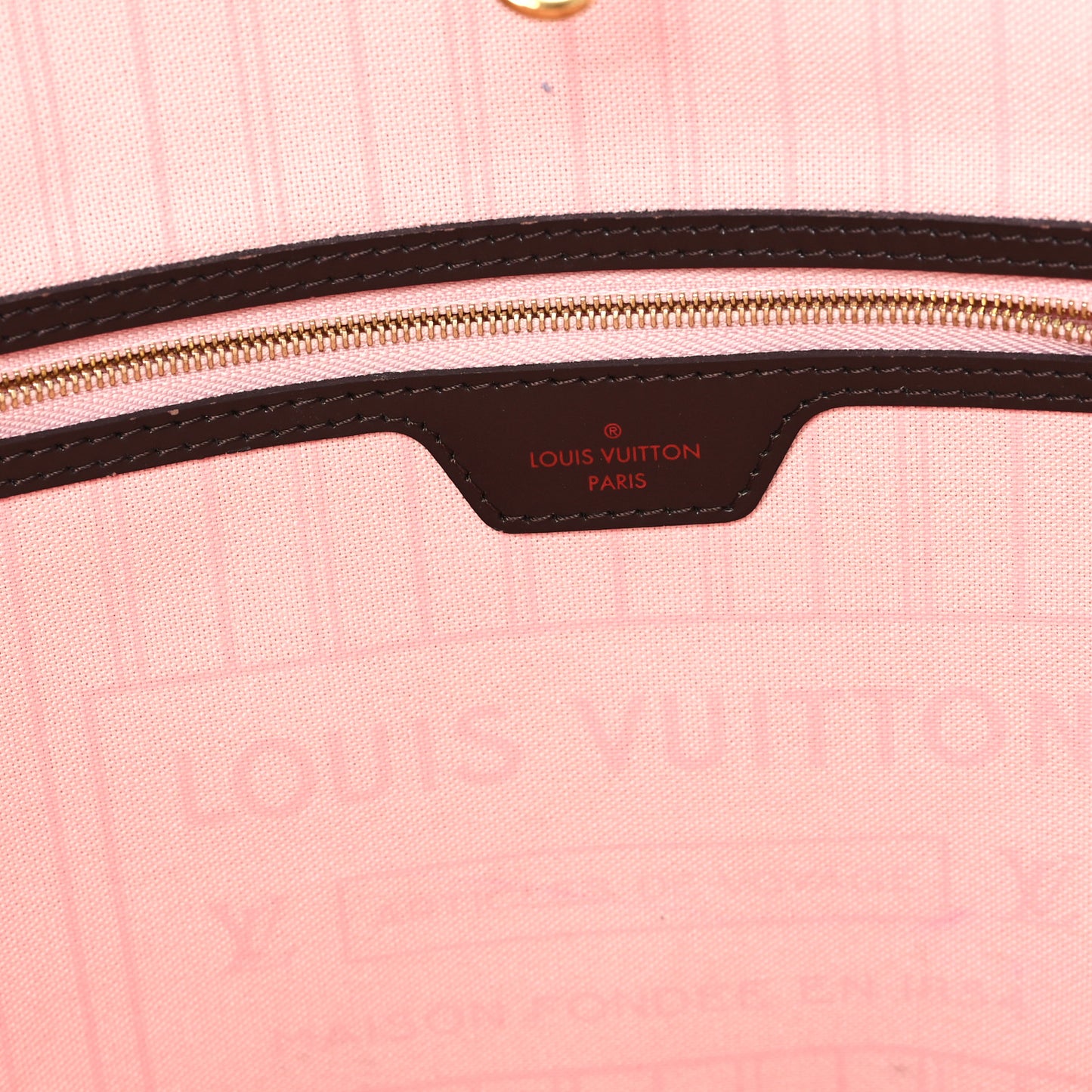 Damier Ebene Neo Neverfull MM Rose Ballerine
