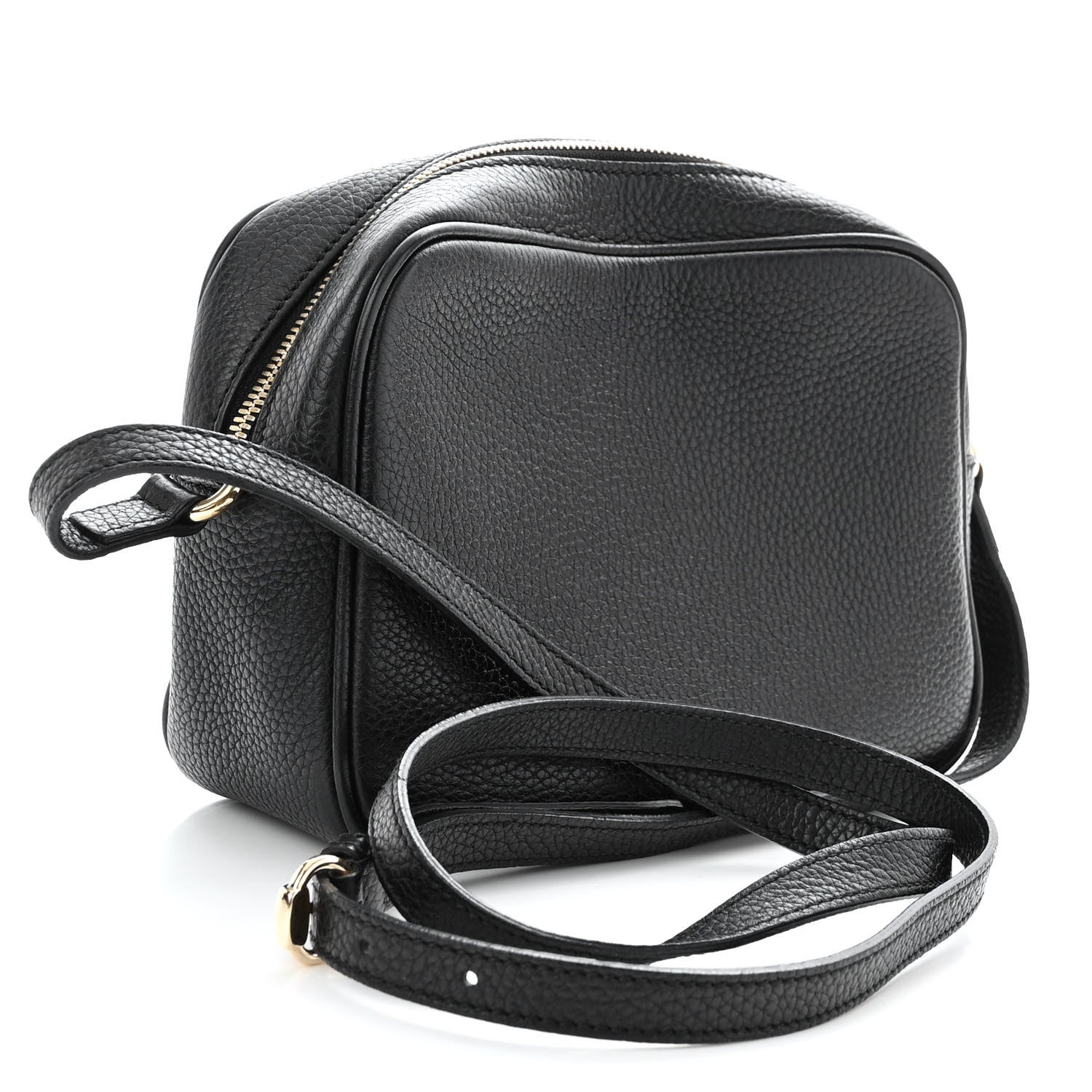 Gucci Pebbled Calfskin Small Soho Disco Bag Black 3 of 9