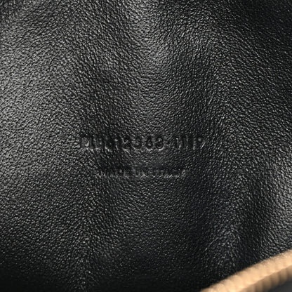 Saint Laurent Raffia Canvas Monogram Mini Lou Camera Bag Beige Black 7 of 12