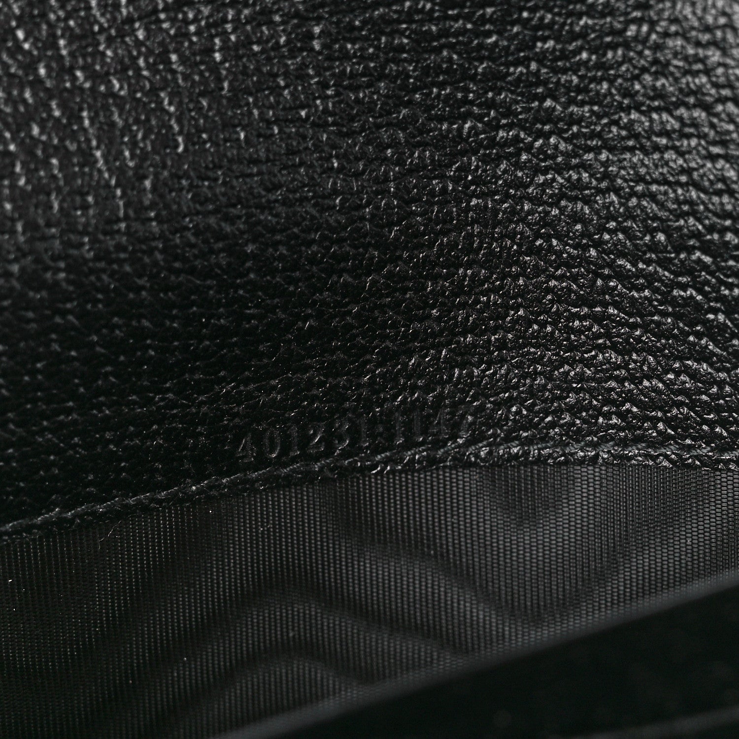 Gucci Jacquard Black Denim GG Monogram Mini Dionysus Chain Wallet Black Ivory 6 of 10