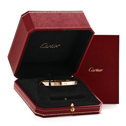 Cartier 18K Pink Gold LOVE Bracelet 19 8 of 8