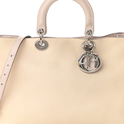 Christian Dior Smooth Calfskin Large Diorissimo Tote Beige 10 of 17