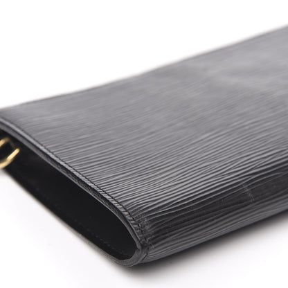 Louis Vuitton Epi Pochette Accessories 24 Black 8 of 10