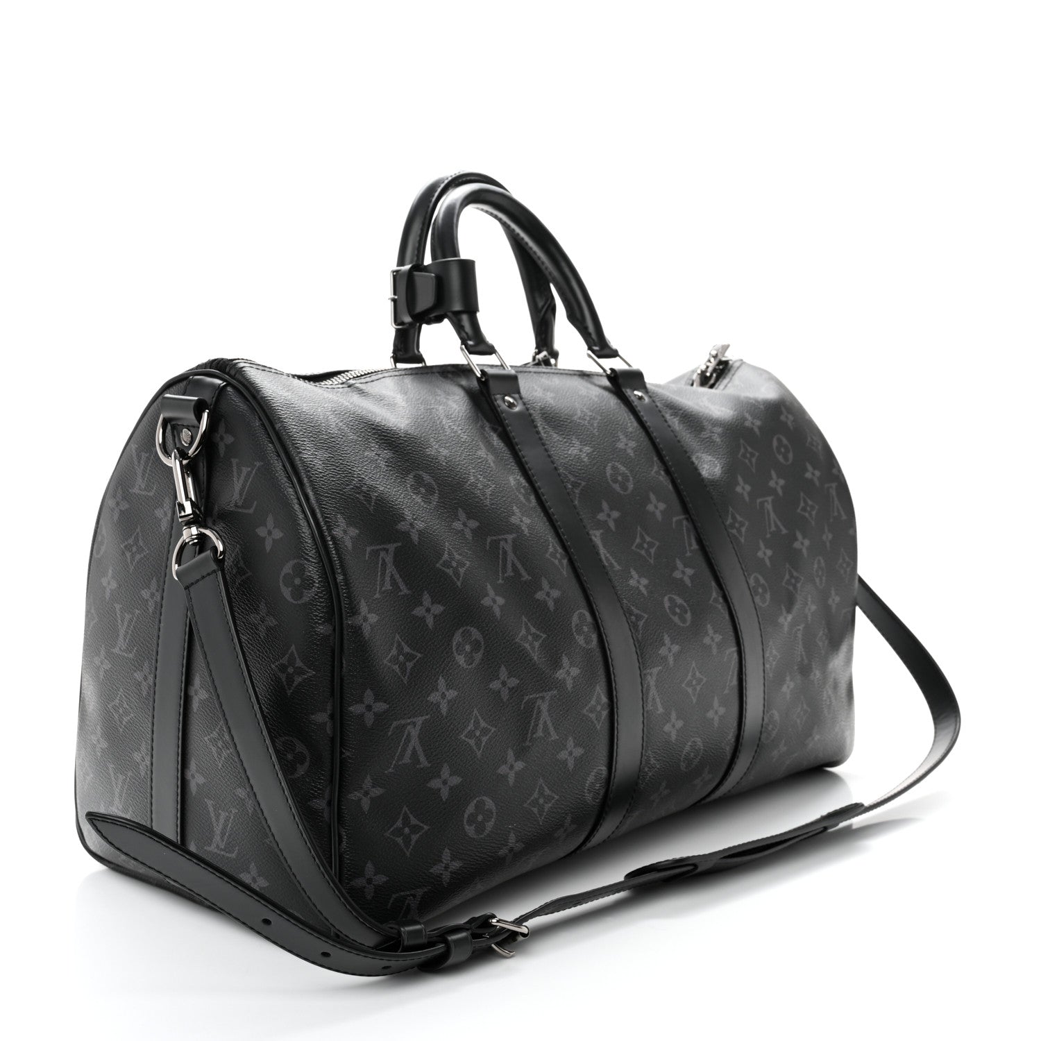 Louis Vuitton Monogram Eclipse Keepall Bandouliere 45 3 of 13