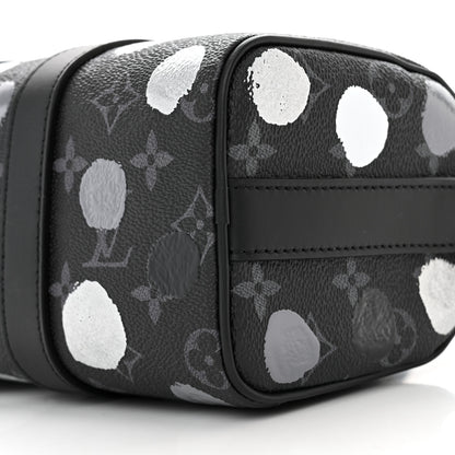 Louis Vuitton LV X YK Monogram Eclipse Keepall Bandouliere 25 Black Silver 9 of 9