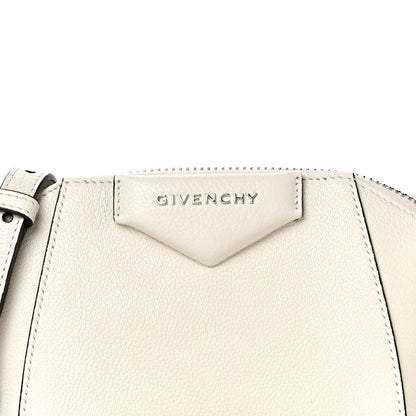Givenchy Sugar Goatskin Nano Antigona Ivory 10 of 10