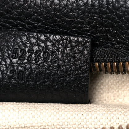 Gucci Grained Calfskin Small Logo Belt Bag Black 7 of 13