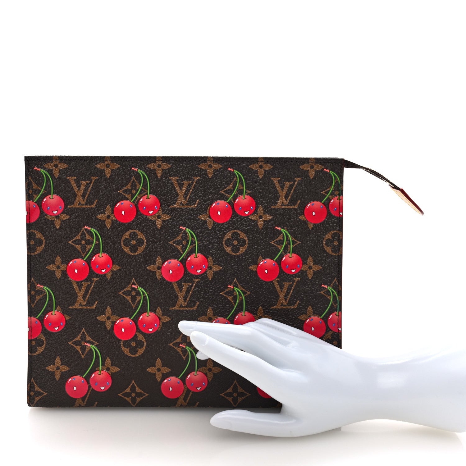 Louis Vuitton チェリー柄 ケース Louis Vuitton LV X TM Monogram Cerises Toiletry Pouch 1726878