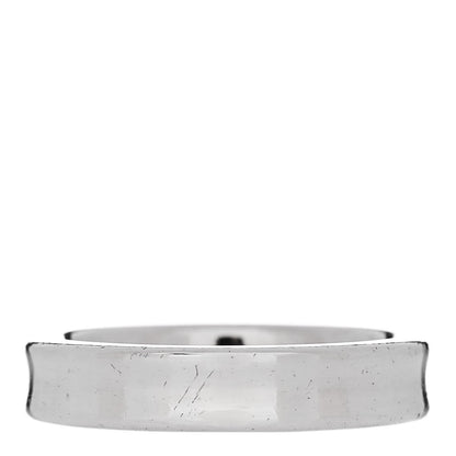 Tiffany Sterling Silver Narrow 1837 Band Ring 49 5 3 of 4