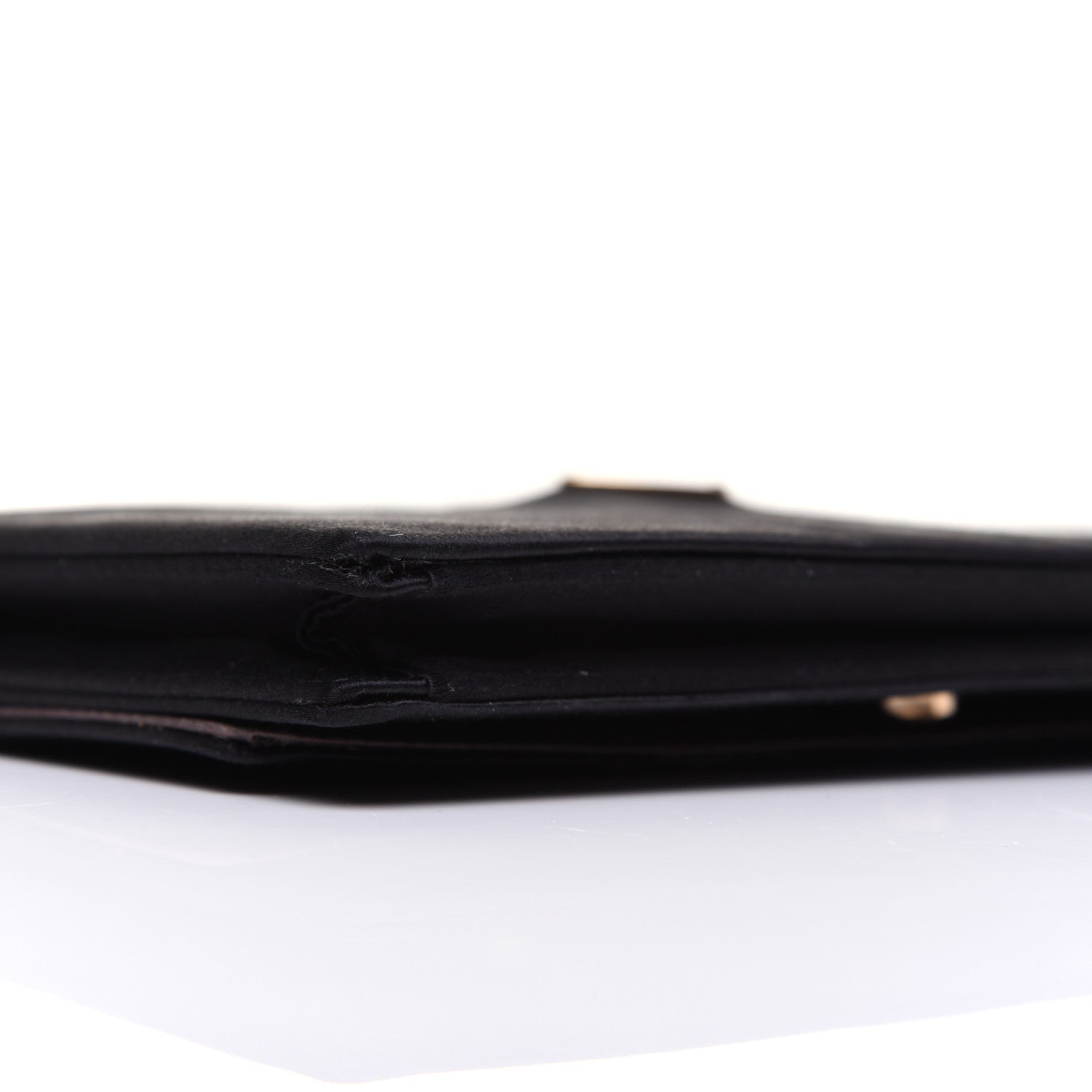 Prada Satin Pochette Bag Black 7 of 15
