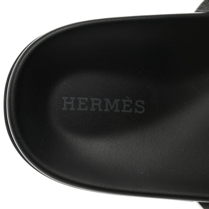 Hermes Calfskin Womens Chypre Sandals 38 White 7 of 9