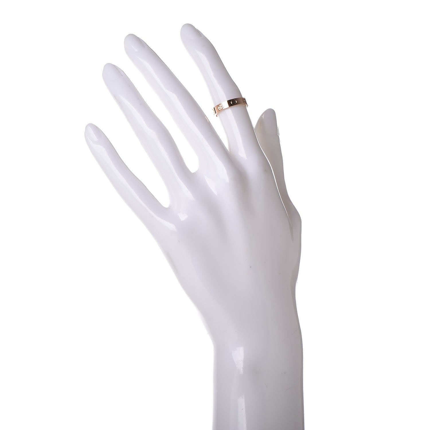 Cartier 18K Pink Gold 3.5mm LOVE Wedding Band Ring 48 4.5 2 of 5