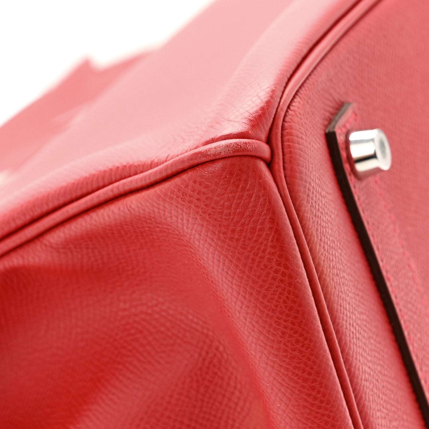 Hermes Epsom Birkin 35 Rouge Casaque 12 of 14