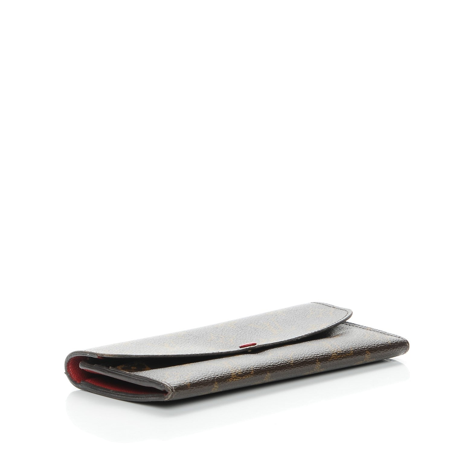 Louis Vuitton Monogram Emilie Wallet Red 4 of 11
