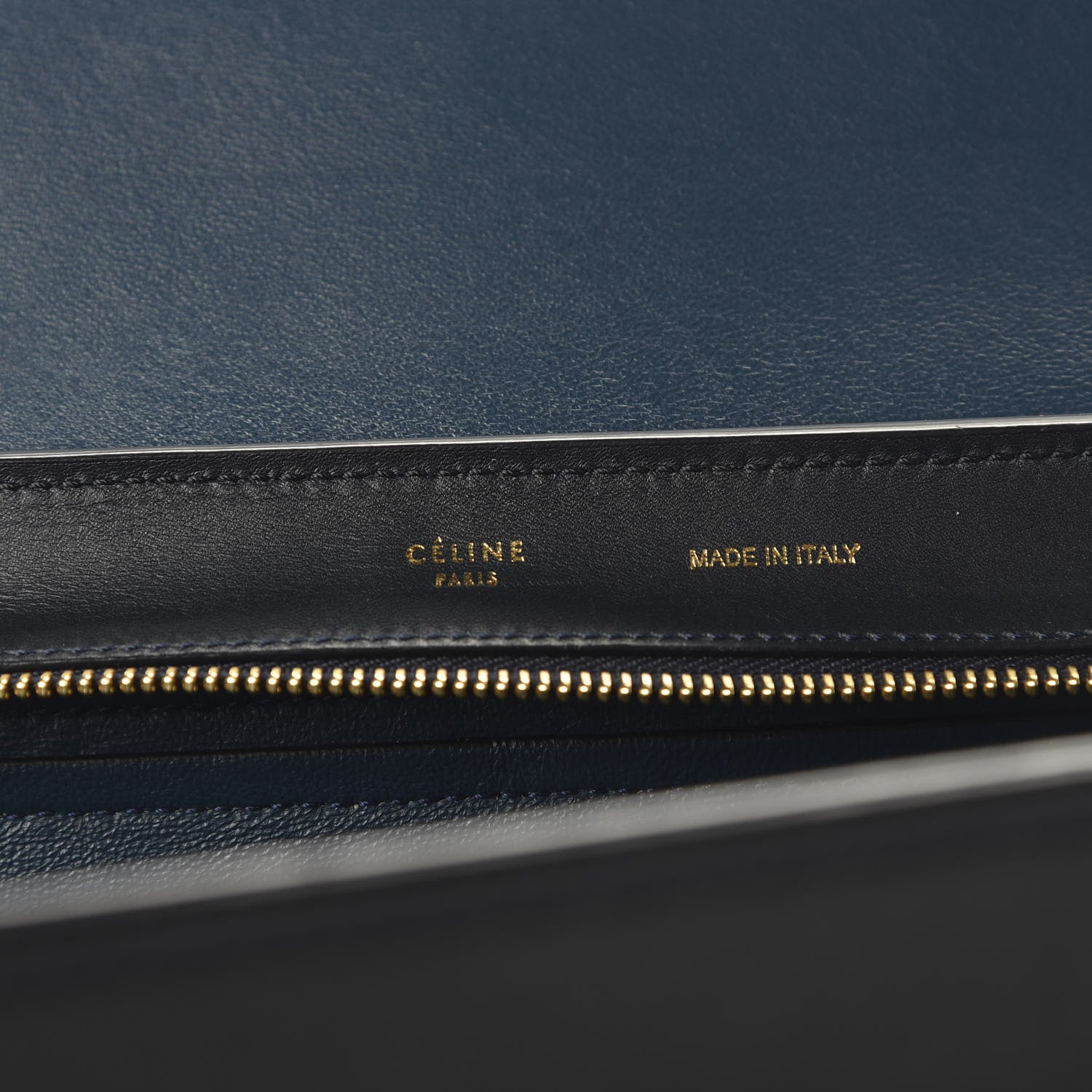 Celine Smooth Calfskin Medium Tri-Color Trapeze Ink 8 of 10
