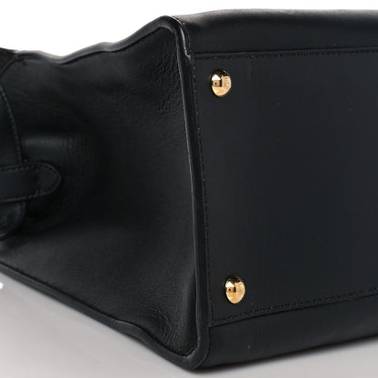 Fendi Vitello Seta Century Large Peekaboo X-Lite Black Fragola 9 of 10