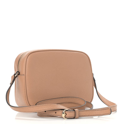 Gucci Pebbled Calfskin Small Soho Disco Bag Camelia 3 of 10