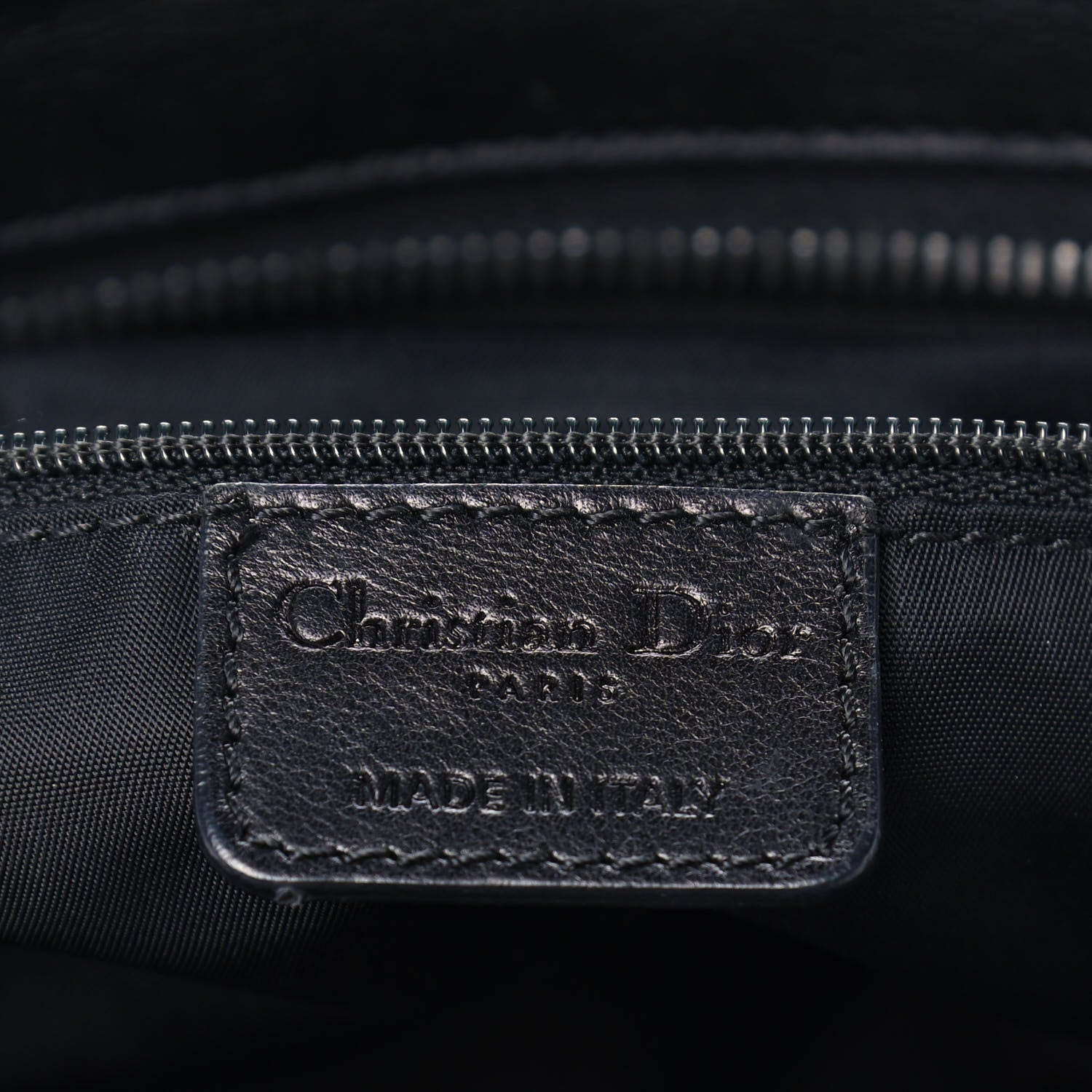 Christian Dior Monogram Ethnic Shoulder Bag Black 6 of 12