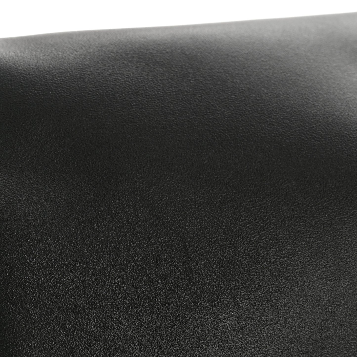 Natural Smooth Calfskin Rodeo Vanity Black