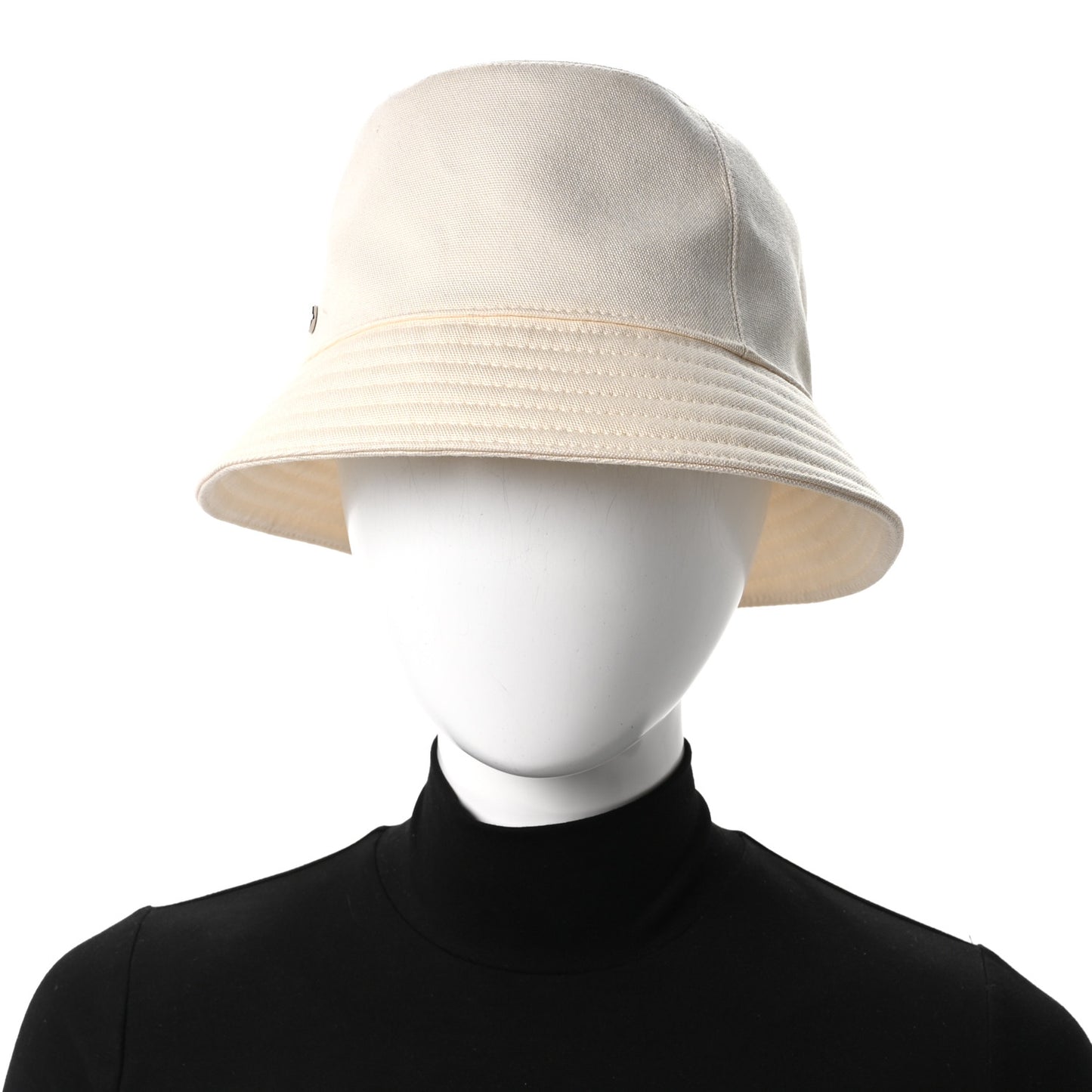 Cotton Elena Bucket Hat 59 White