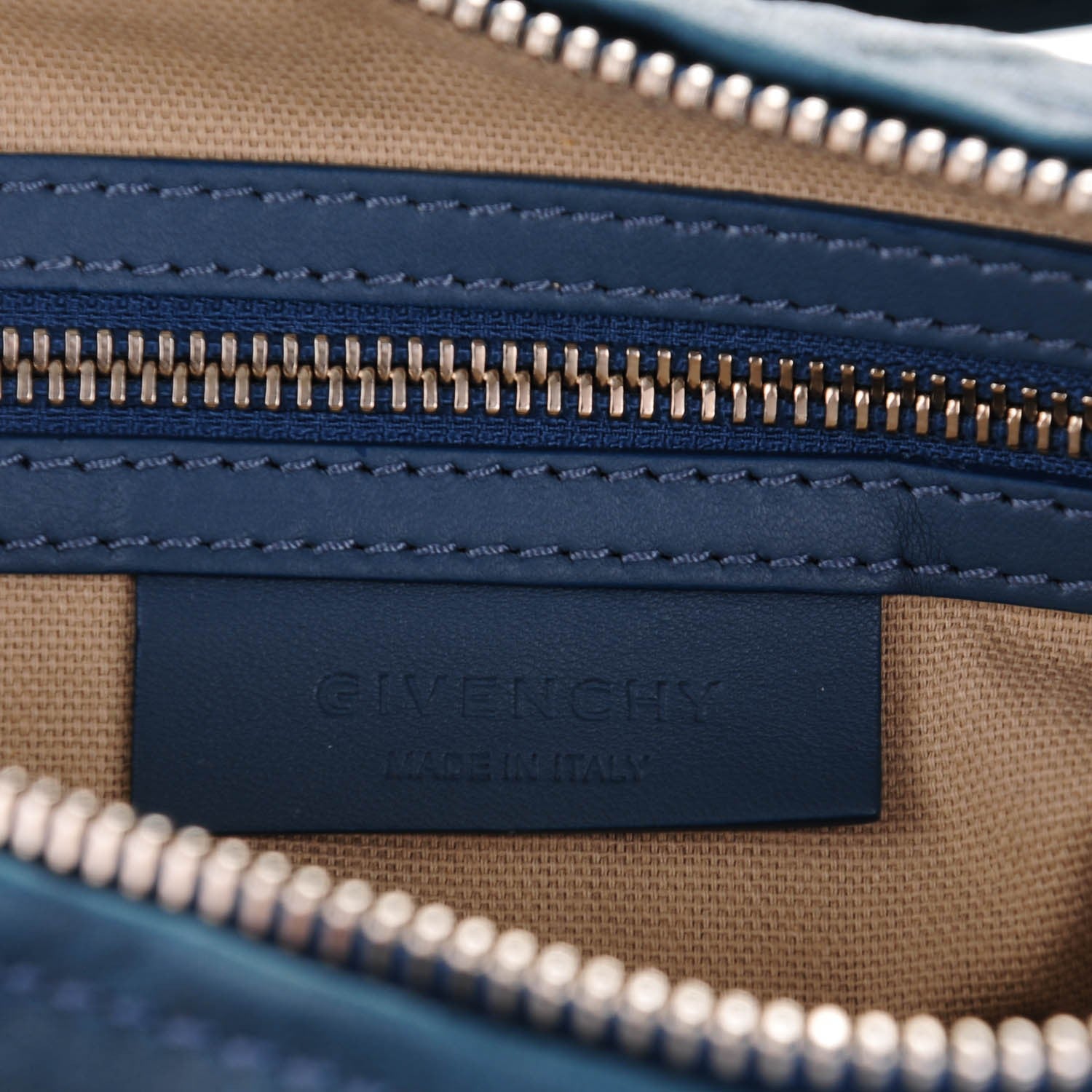 Givenchy Tumbled Sheepskin Medium Pandora Mineral Blue 6 of 7