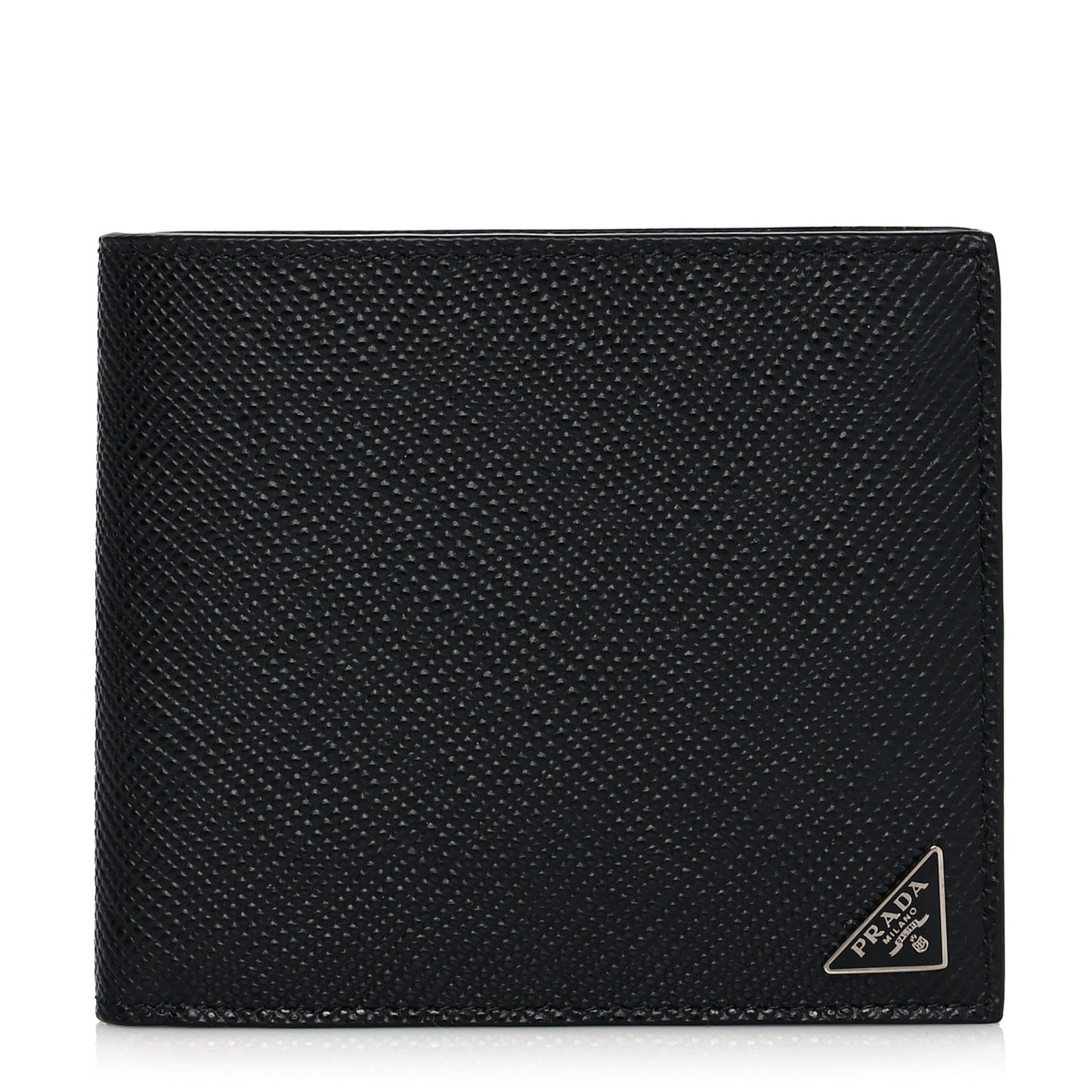 Saffiano Bi-Fold Wallet Black