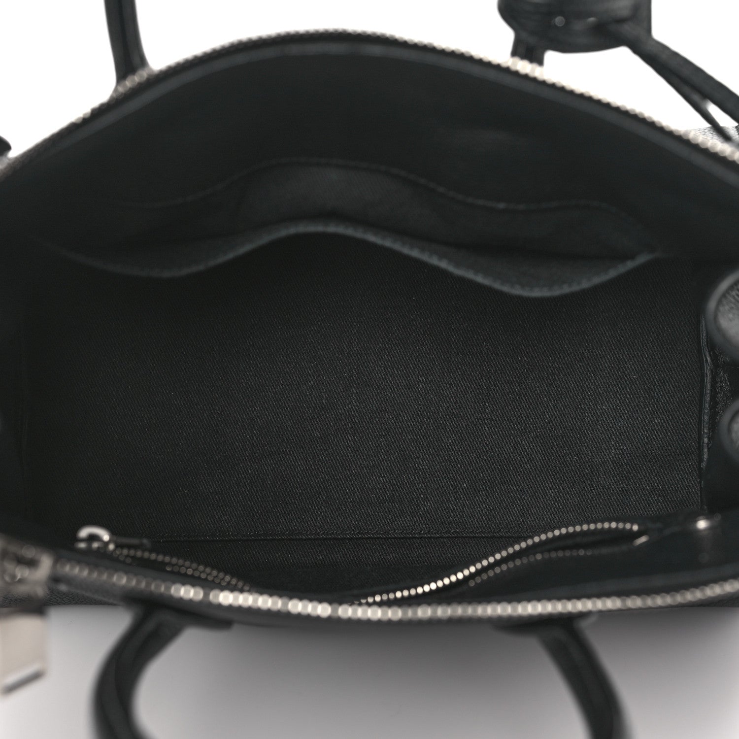 Saint Laurent Grained Calfskin Baby Supple Sac De Jour Black 5 of 11