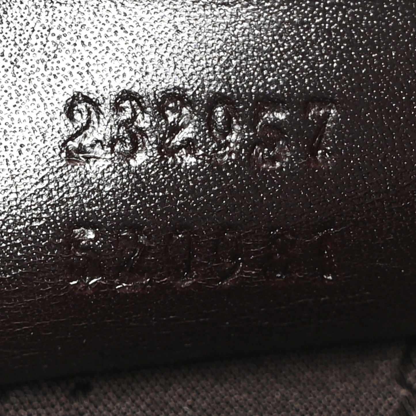 Monogram Medium Twins Tote Dark Brown