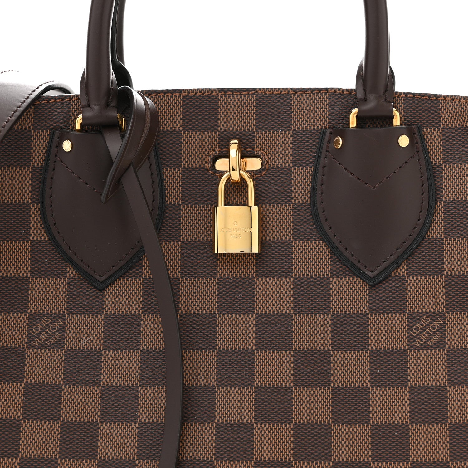 Louis Vuitton Cuir Taurillon Damier Ebene Normandy Black 8 of 13