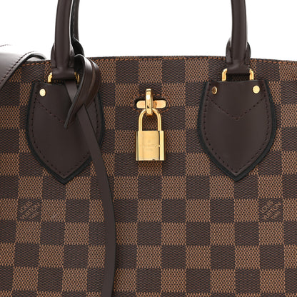 Louis Vuitton Cuir Taurillon Damier Ebene Normandy Black 8 of 13