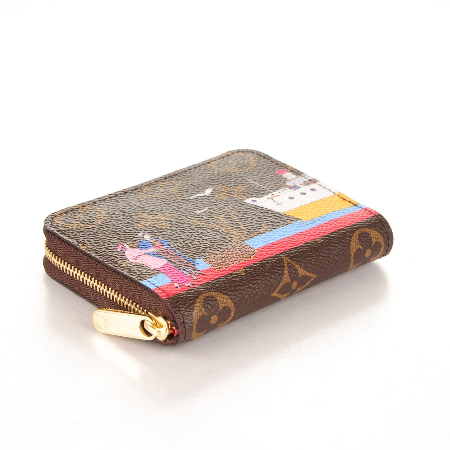 Monogram 2016 Christmas Animation Zippy Coin Purse