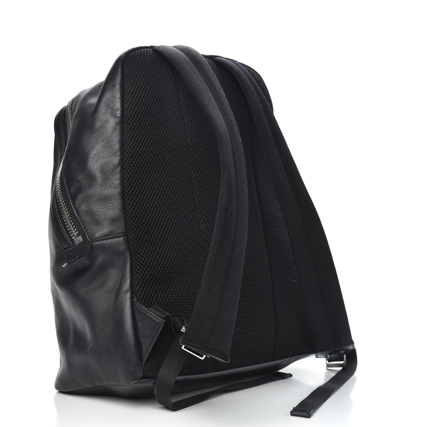 Calfskin Faces Backpack Black