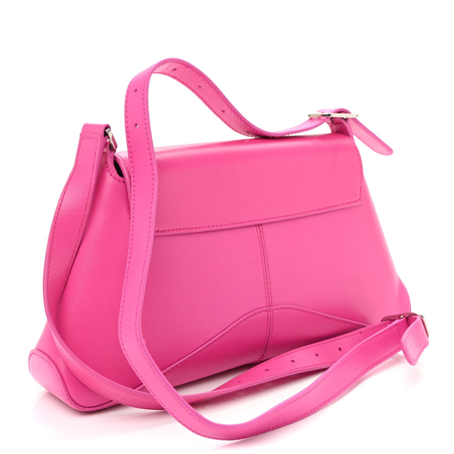 Balenciaga Box Calfskin Medium XX Flap Bag Lipstick Pink 3 of 12