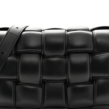 Bottega Veneta Nappa Maxi Intreccio Padded Cassette Crossbody Bag Black 7 of 9