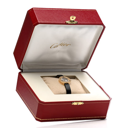 Cartier 18K Yellow Gold Satin Diamond 23mm Love Quartz Watch 5 of 5