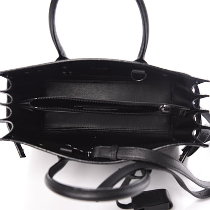 Saint Laurent Grained Calfskin Baby Sac De Jour Black 5 of 12