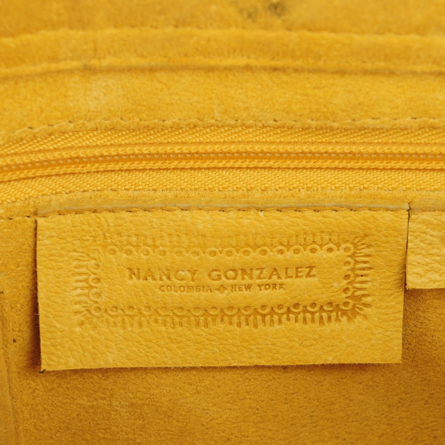 Nancy Gonzalez Crocodile Tote Orange 6 of 12