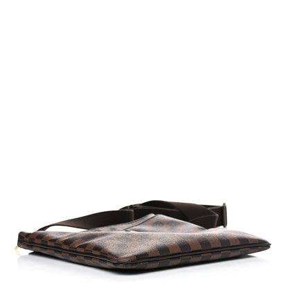 Louis Vuitton Damier Ebene Brooklyn Flat Pochette 3 of 8