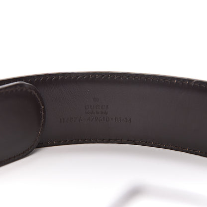 Gucci Guccissima Interlocking G 40mm Belt 85 34 Off White 6 of 6