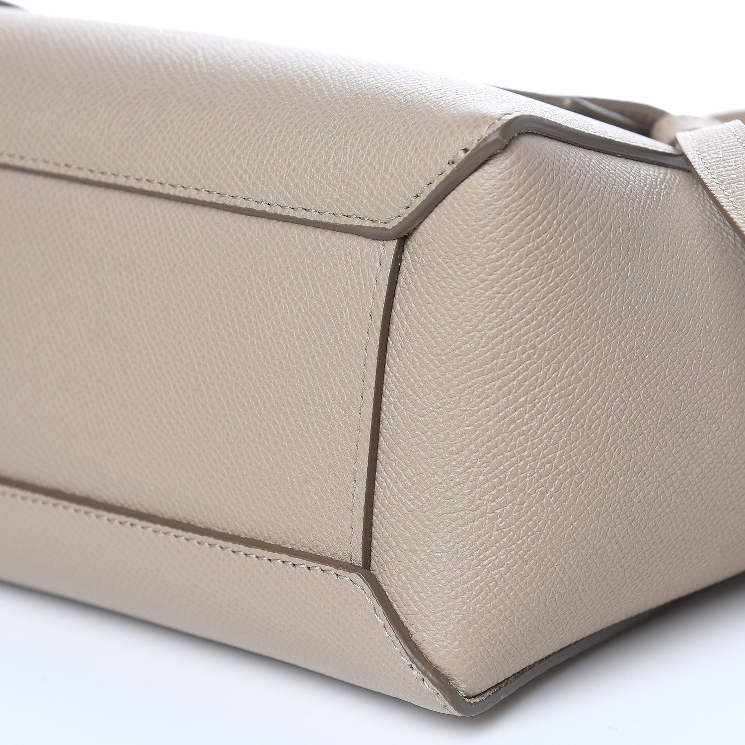 Celine Grained Calfskin Nano Belt Bag Light Taupe 10 of 10