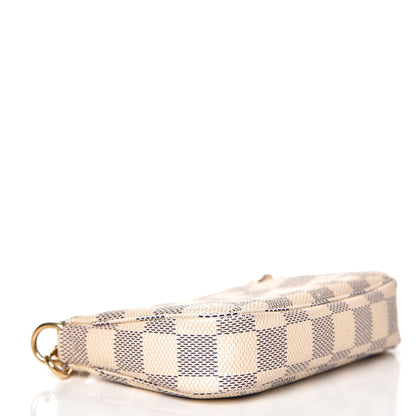 Louis Vuitton Damier Azur Mini Pochette Accessories 4 of 9