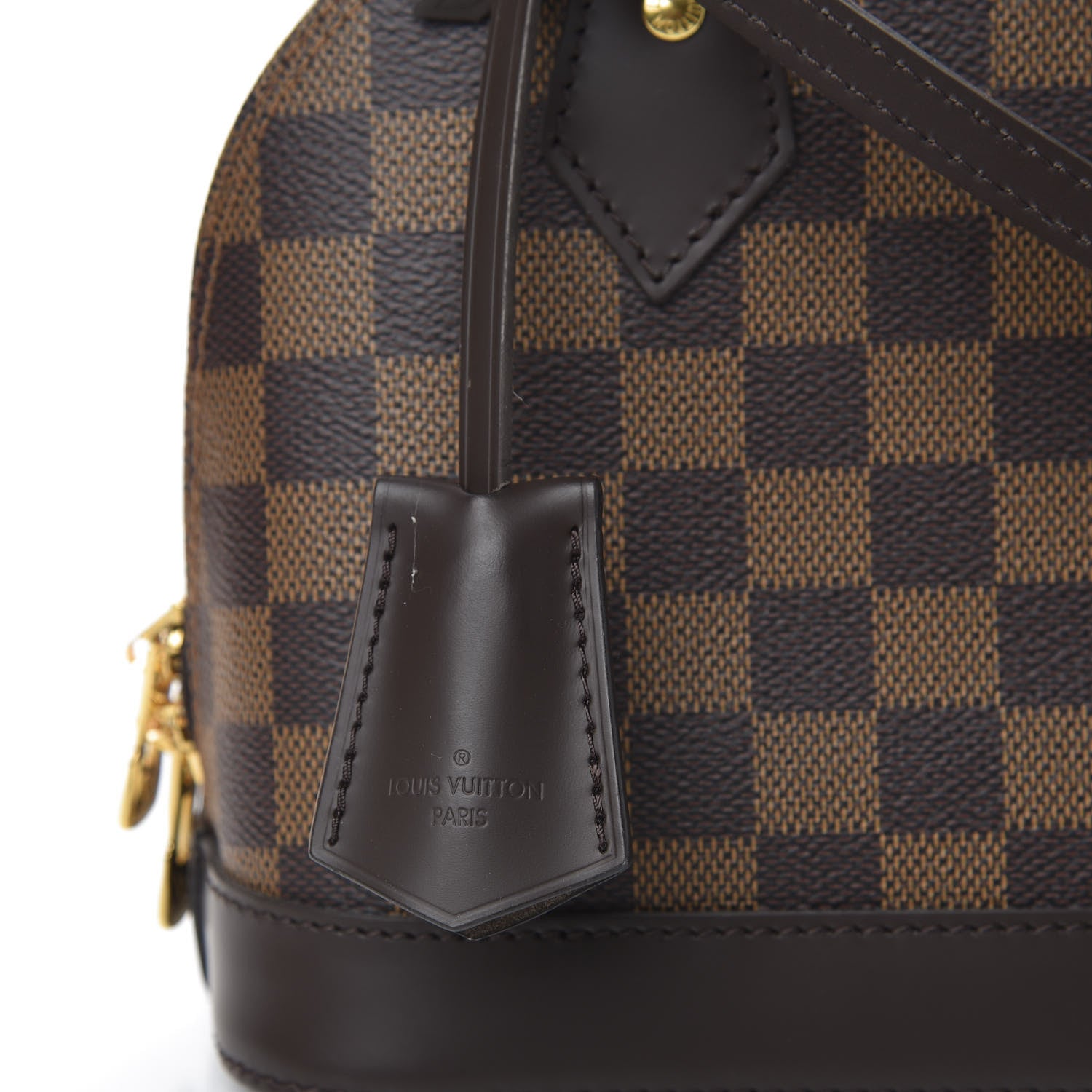 Louis Vuitton Damier Ebene Alma BB 8 of 11